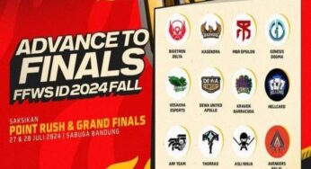 12 Tim Free Fire Bertanding di Grand Finals FFWS ID 2024 Fall Bandung