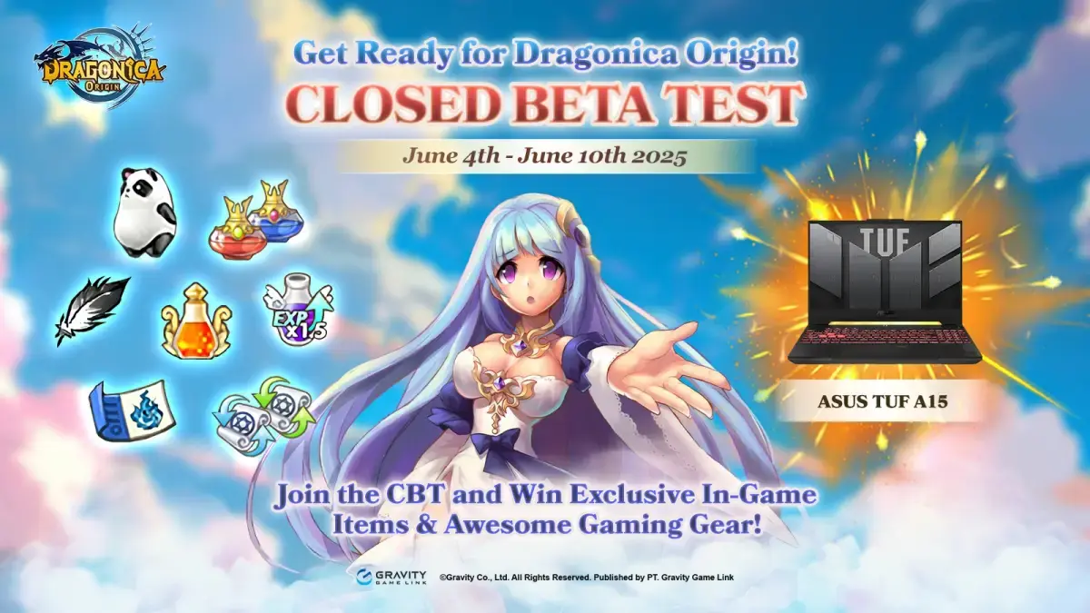 Gravity Umumkan CBT Dragonica Origin di Asia Tenggara